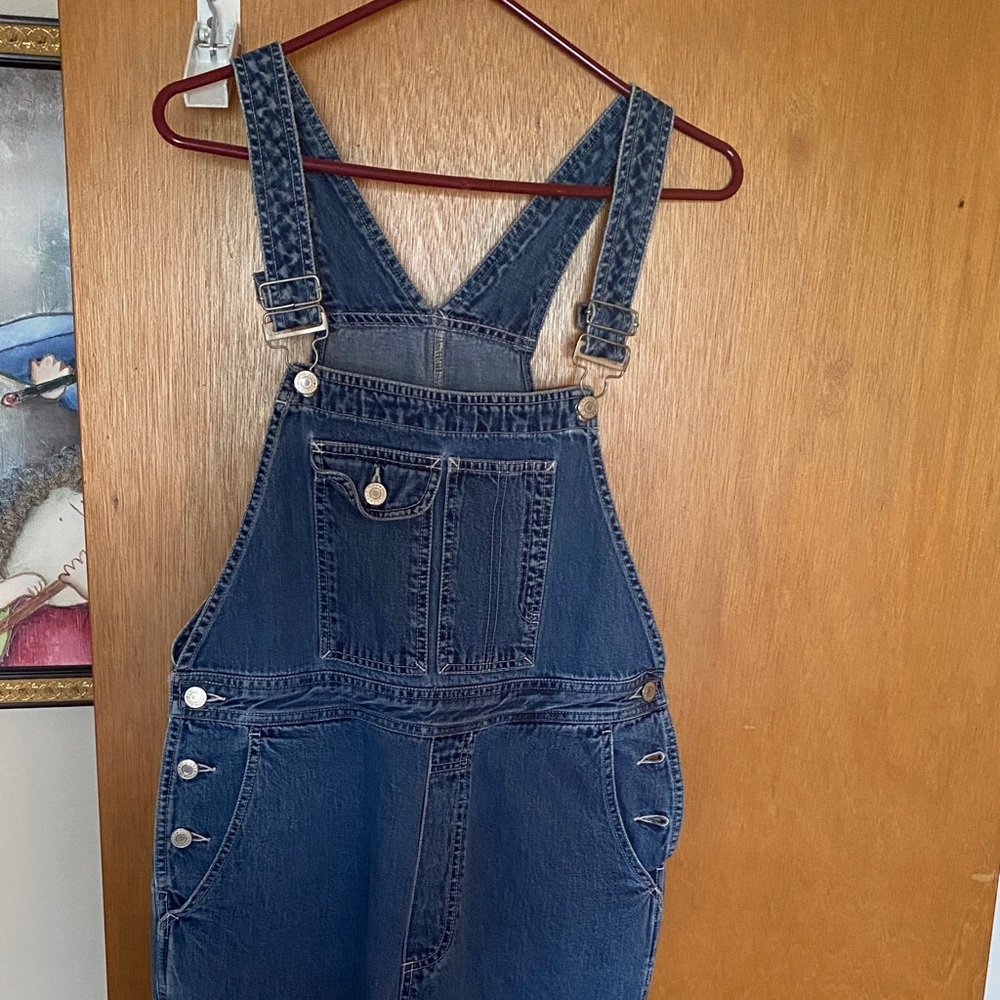 Blue Denim Overalls women’s medium